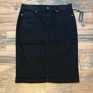 BLANKNYC black denim pencil skirt size 30